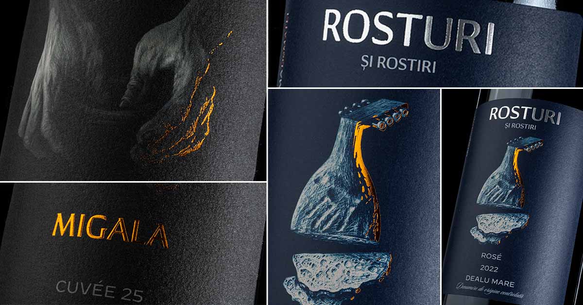 3 etichete de vin autentice | Rottaprint 
