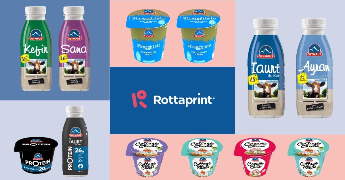 Label supplier for Olympus Romania | Rottaprint