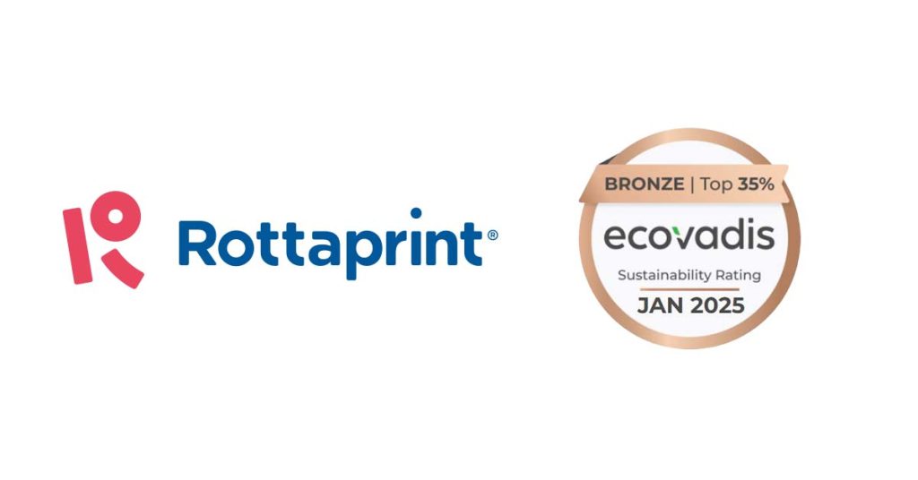 Rottaprint EcoVadis Bronz Medalia